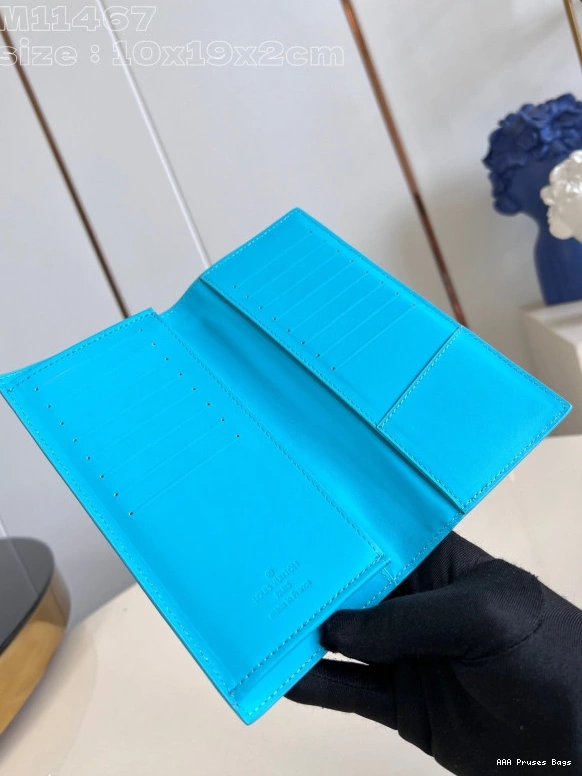 AAA Replica Ru VUITTON LOUIS WALLET-10*19*2cm BRAZZA 0818